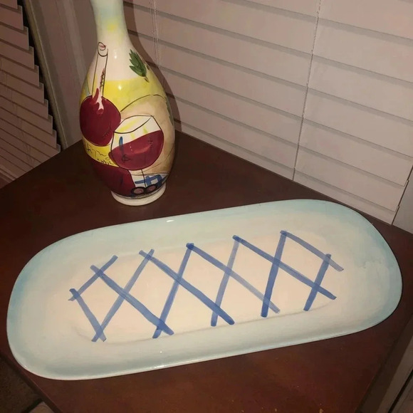 Ceramic bread and dipping oil set - Picture 3 of 4